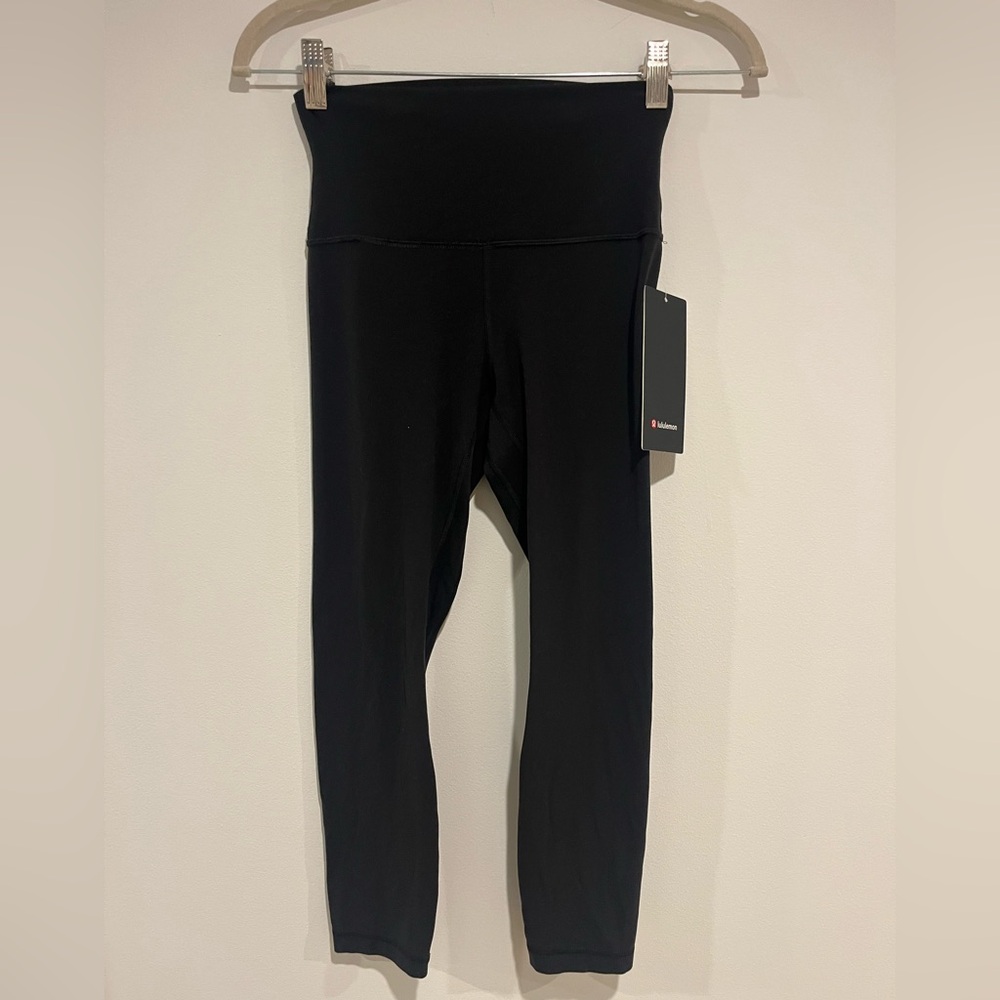 Black High-Waisted Leggings lululemon athletic wear